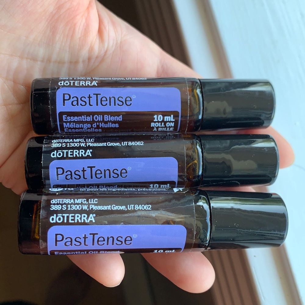Doterra pasttense essential oil blend 3*10ml roll on never opened Exp Dec.2027